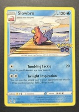 Pokemon TCG Card - Slowbro 20/78 Uncommon | 2022 Pokemon Go | NM/Mint