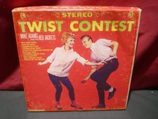 Mike Adams And The Red Jackets Twist Contest Reel To Reel Tape 7 1/2 IPS Tested