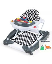 Baby 6 in 1 Walker Adjustable Walker  Activity Center with Music Tray