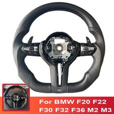 For BMW Custom F Series F20 F22 F30 F32 F36 M2 M3 M4 Flat Bottom Steering Wheel