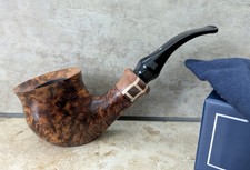 Vauen Gulliver 138 9mm Bruyere Pfeife Glatt Holzring Acrylmundst&uuml;ck Neu