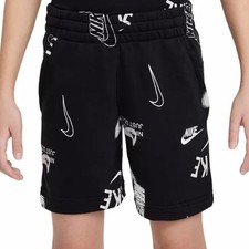 Nike Boys' Sportswear Club French Terry Printed Shorts Size XL