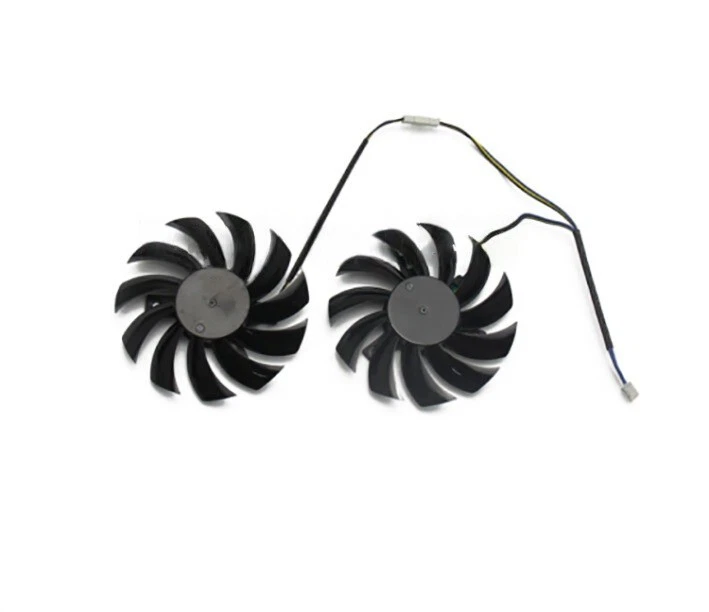 2psc 75MM Cooler Fan For MSI GeForce GTX 580 570 560 560Ti 465 PLD08010S12HH - Image 2 of 4