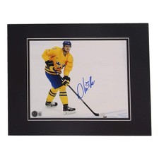 Oliver Ekman-Larsson Signed (Beckett) Team Sweden Custom Matted Photo Display