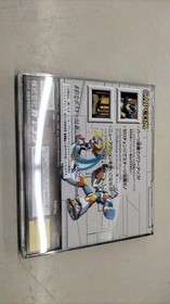 Capcom Rockman X3 Sega Saturn Game with Manual, Disk Scratches