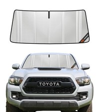Windshield Sun Shade for Toyota Tacoma 2016-2017 Without GoPro Mounted. Full ...