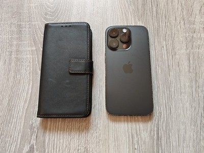 Apple iPhone 14 Pro 128GB Schwarz 100% Kapazität Space Black 