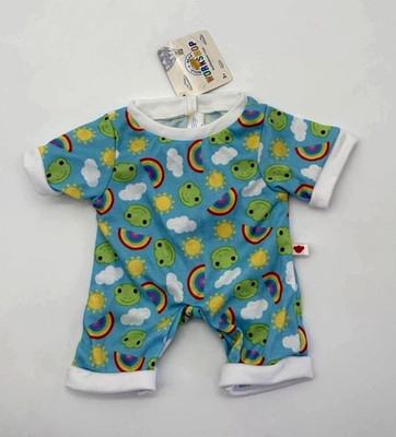 Build a Bear Frog Rainbows Sleeper NWT
