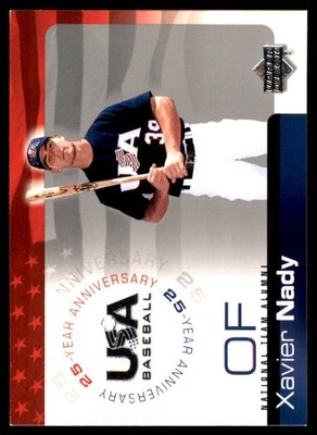 Xavier Nady 2004 Upper Deck USA 25th Anniversary #USA-135 MLB READ FREE SHIPPING