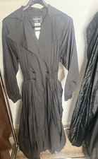 Chanel Black Longsleeve Pleated Wise Dress 