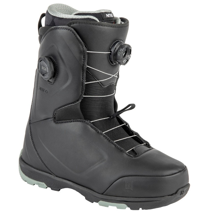 NITRO Club BOA Dual 2025 | snowboard boots | 2 x BOA | black | EU 42