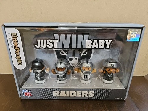 Las Vegas Raiders NFL Little People Collector Figure Set