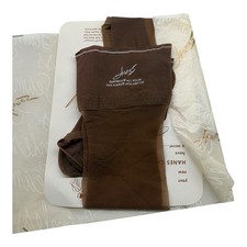 HANES CANTRECE NYLON STOCKINGS SIZE 9 1/2-10 MEDIUM Runguard Heel  toe 210 M-4