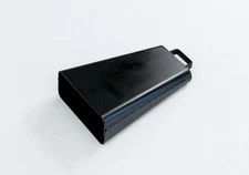 Vintage Latin Percussion LP206 Bongo Cowbell Black Made In USA - Nice!