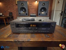 JVC TD-W305 Stereo Dual Double Cassette Deck Auto-Reverse Dubbing Serviced