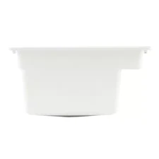 MUSTEE Vector MultiTask Sink 22" x 25" Fiberglass Self-Rimming White