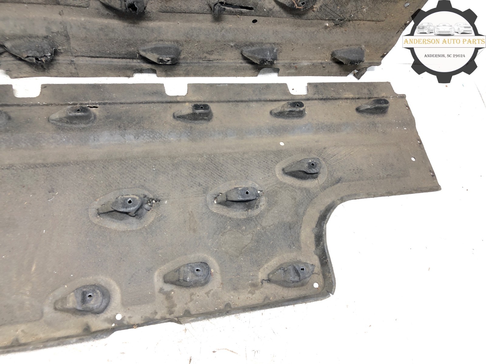 2014-2020 MASERATI QUATTROPORTE LEFT RIGHT SIDE UNDERBODY SPLASH SHIELD SET OEM