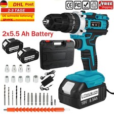 3 in 1 Akku Schlagbohrschrauber 21V Mit 2x 5,...