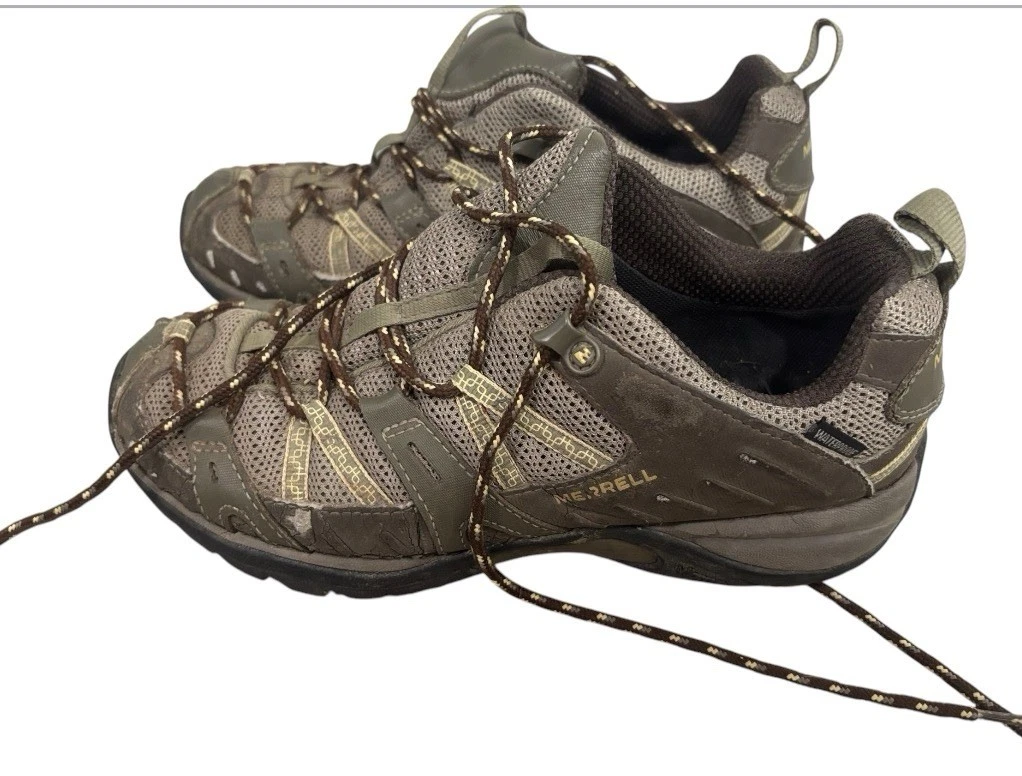 Merrell Women's Siren Sport 2 Hiking Trail Shoes Sneakers Mesh Brindle Size 8