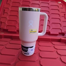 Hydro Flask 40oz All Around Travel Tumbler Trillium Light Pink NO STRAW