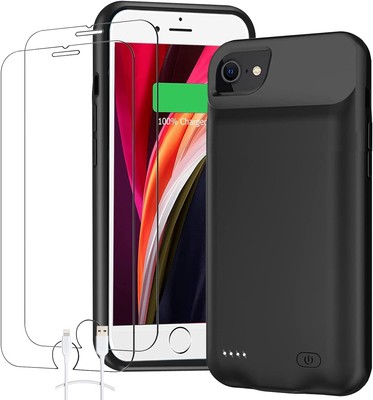 Battery Case for iPhone 6 6s 7 8 SE 2 3nd Gen 10000mAh Portable Charger Case