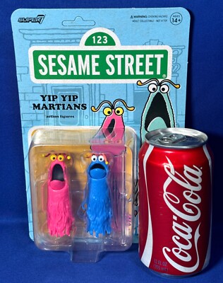 YIP YAP MARTIANS Action Figures SESAME STREET ReAction MUPPETS