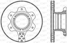 Disque de frein Daf 46