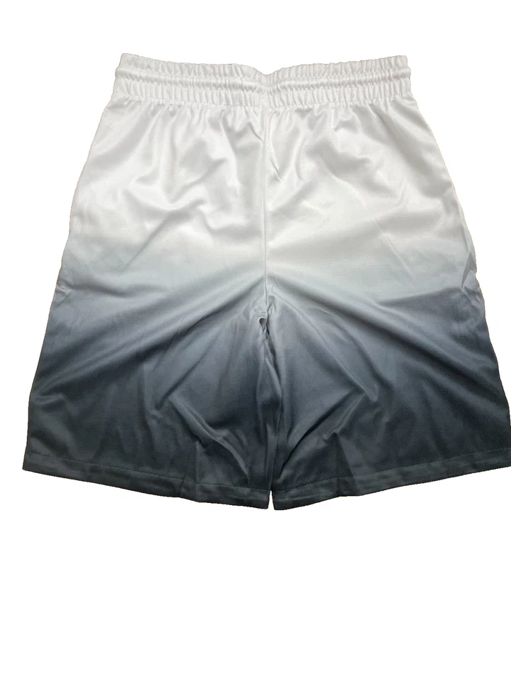 Fila Big Boy's/Youth Essential Mesh Athletic Shorts Size Small Black/White - Image 2 of 3