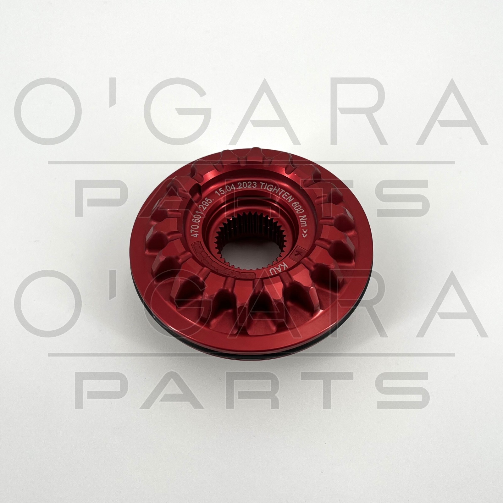 470601295 OEM GENUINE Lamborghini Center Lock Nut RED [PRE ORDER]
