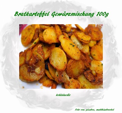 Bratkartoffel - Gewürzmischung mit Toastzwiebeln - 100g