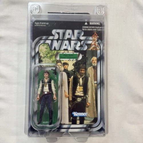 Star Wars Han Solo VC42 Unpunched With Case Kenner Rare NIB
