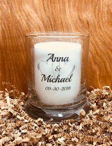 clear candle labels