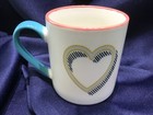 MARKS & SPENCER HEART MUG M&S HOME fine china NEVER USED! new! EXCELLENT! — photo 1