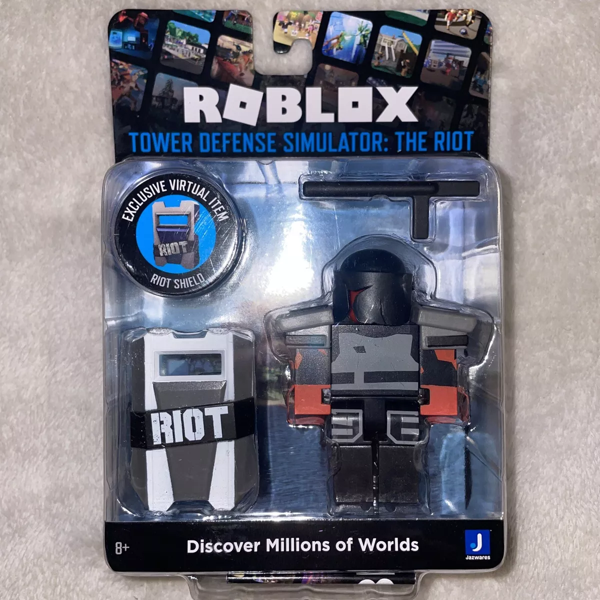 Roblox - TOWER DEFENSE SIMULATOR: THE RIOT & Exclusive Virtual