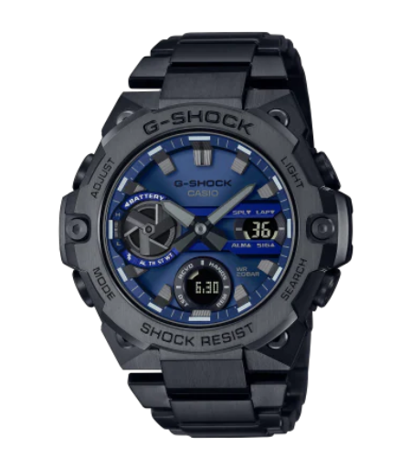 CASIO G-SHOCK GST-B400BD-1A2JF G-STEEL Carbon Core Bluetooth Solar GST-B400BD-1A