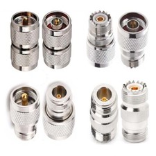 1  N Type to UHF SO239 PL259 Male Female RF Coaxial Coax Adapter Connector