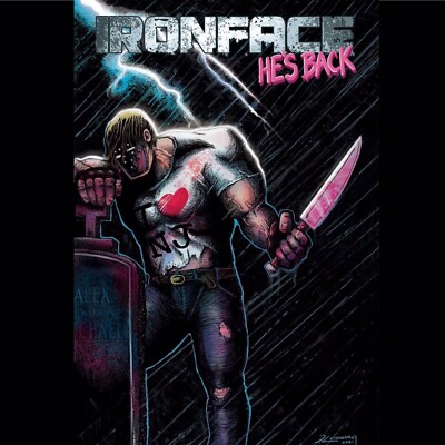 Ironface: He s Back #1 Horror comic - Ian Chase Nichols - Jesse Lundberg cover