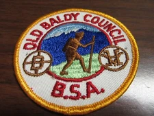 Old Baldy Council Round Council Patch     BT2