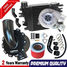 Upgrade Turbo,Intercooler,Airbox+Piping Kit For Nissan Patrol ZD30 3.0L 2000-07