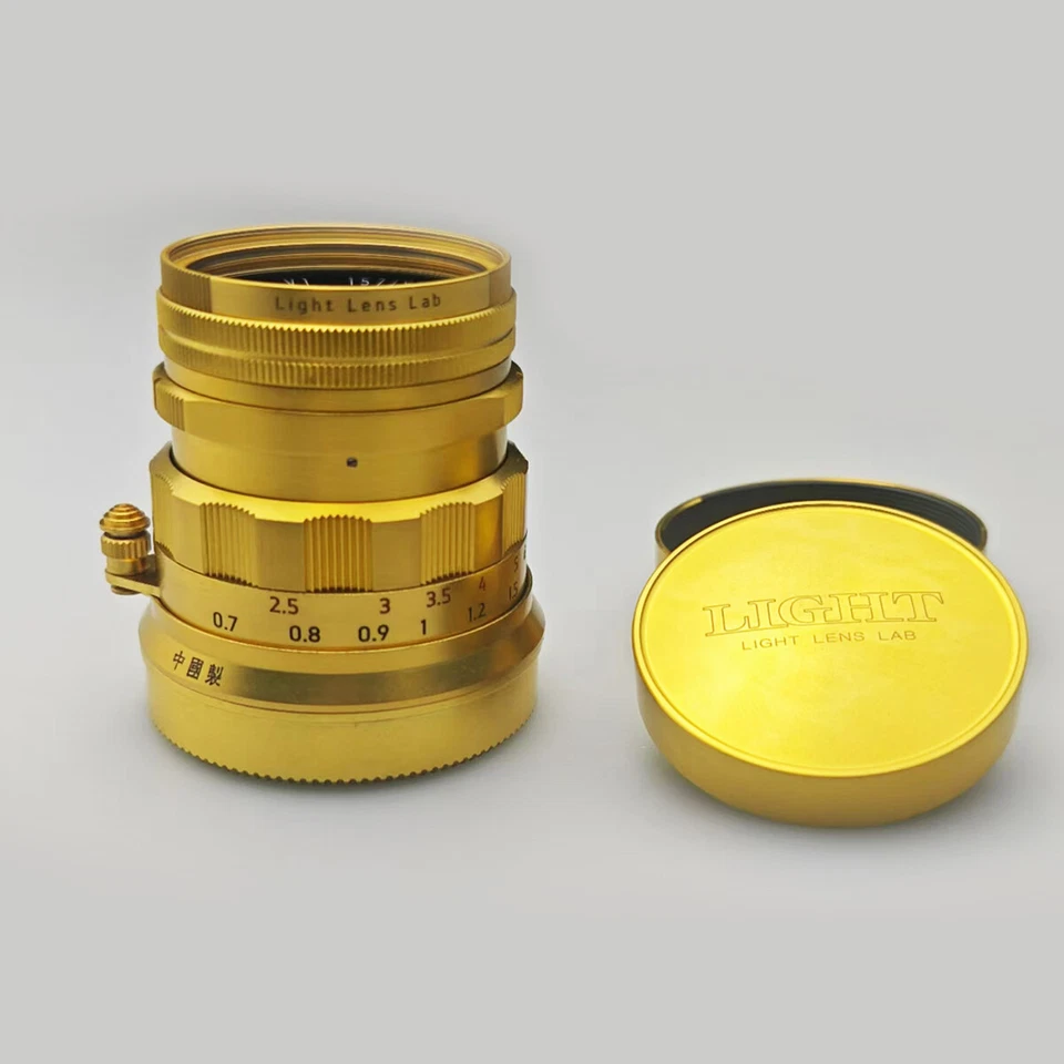 Light lens lab Lens Rigid 50mm F2 Leica M M3 M6 M240 M9 M11 with Lens Hood  - Image 2 of 4