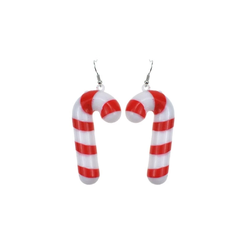 Novelty Christmas Earrings Party Jewelry LED Light Up Flashing