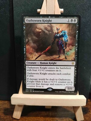 Oathsworn Knight - Throne of Eldraine - Rare - NM (siehe Bilder) MTG