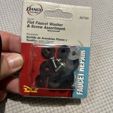 Danco flat faucet washer and screw 80790