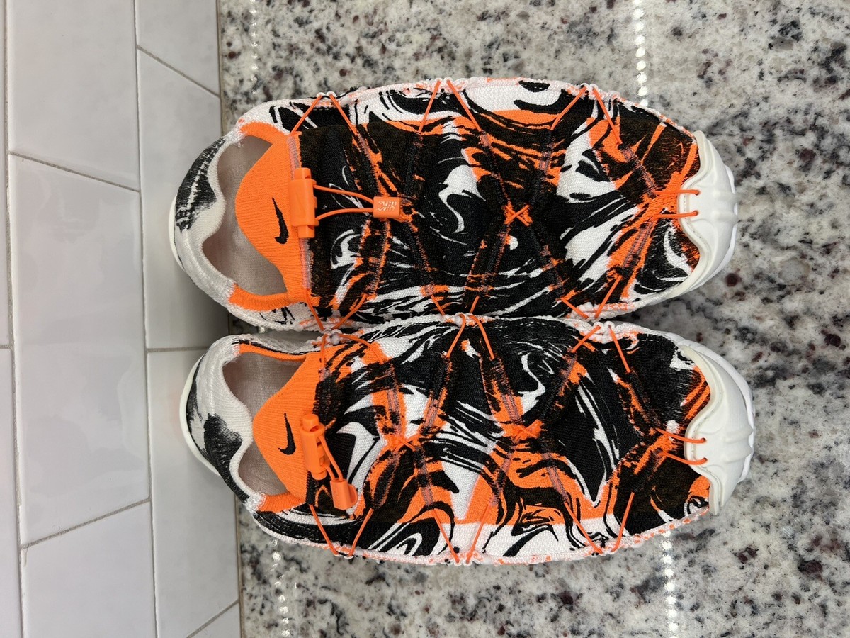Nike ISPA Mindbody Men's 8 Shoes White/Total Orange/Smoke