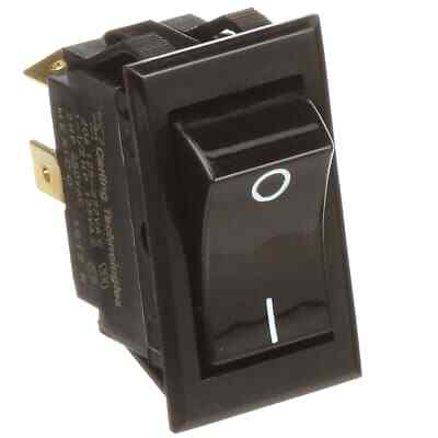 1PC CARLING TIGK721-6S-BL-NBL/I-O Switch, Rocker, DPST, On None Off, 20A 125VAC