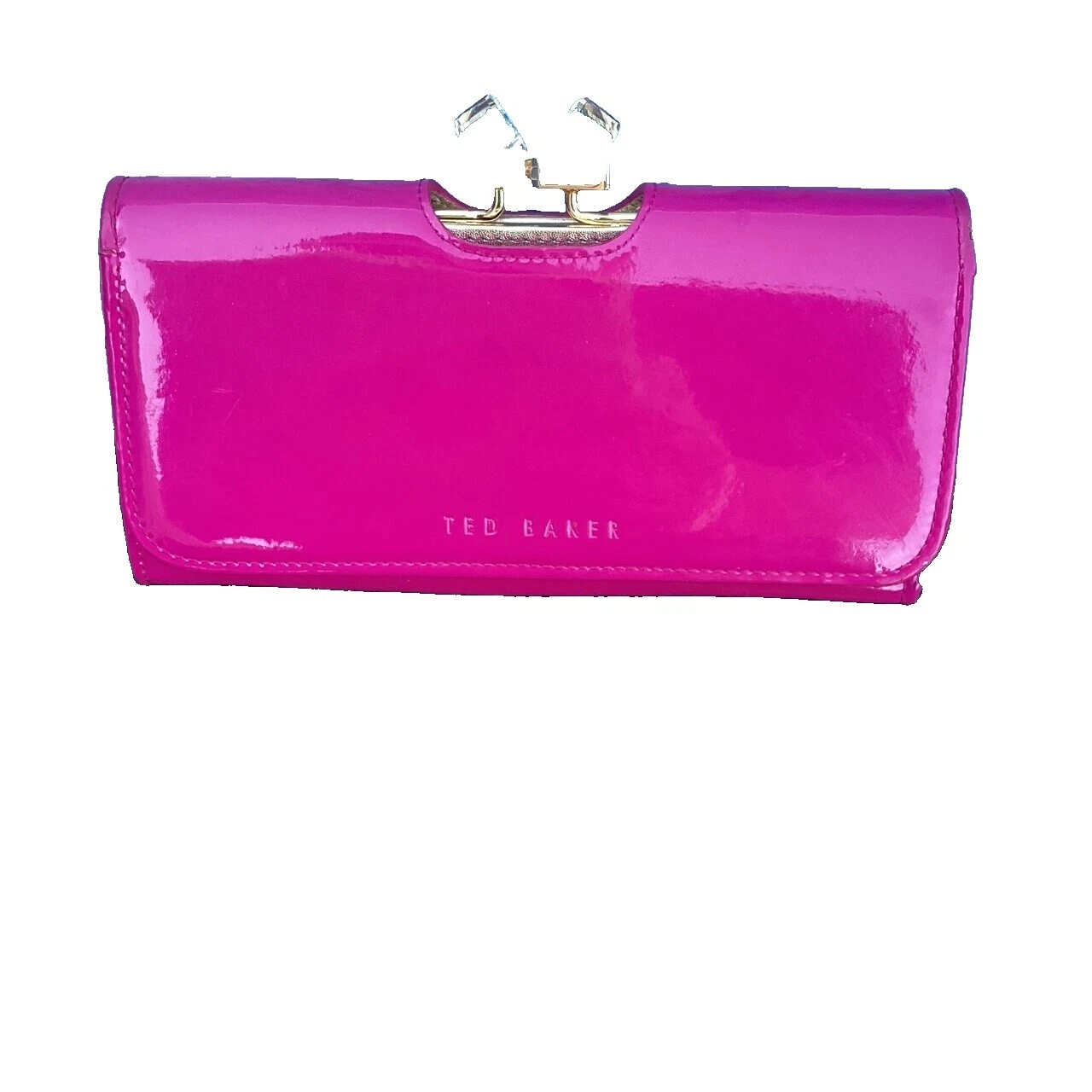 Patente de mujer Ted Baker carteras de cuero con tarjeta de crédito