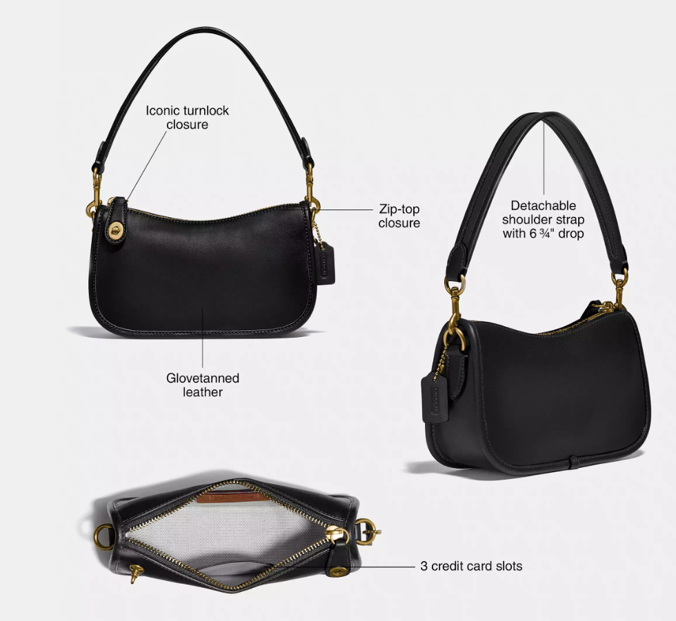 NWT COACH SWINGER BAG 20 CP024 HANDBAG SHOULDER PURSE SATCHEL