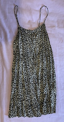 Motel Rocks Leopard Print Dress Size 