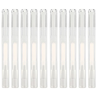  10 Pcs Transparent Nail Oil Cuticle Nagellackstift Reisen Leerer Nagelölstift