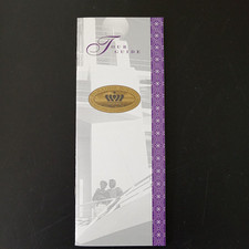 CROWN JEWEL Crown Cruise Line Inaugural Celebration Brochure Deck Plan